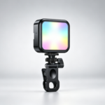 Clip-on RGB full color video fill light