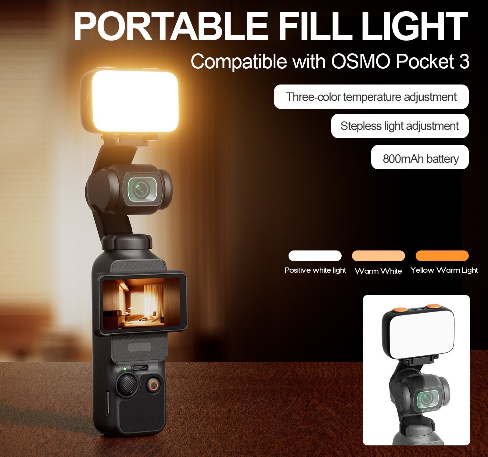 Portable fill light